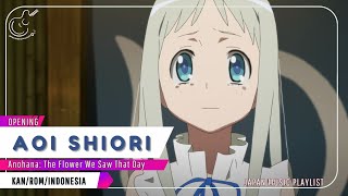 [Anohana OP] ''Aoi Shiori - Galileo Galilei'' KAN/ROM/INDO Lirik Terjemahan Indonesia