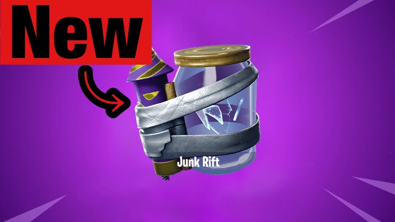 SHOWCASING THE *NEW* JUNK RIFT ITEM IN FORTNITE BATTLE ROYALE