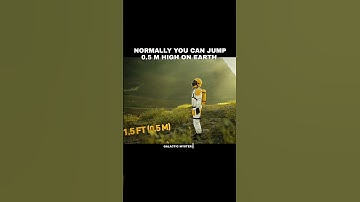 Jump on earth vs Jump on phobos #space #shorts #universe #science