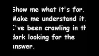 Hoobastank - Crawling in the Dark (With Lyrics)