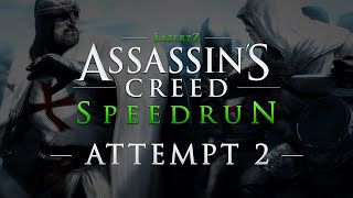BEATING the WORLD RECORD | Second Run - Assassin's Creed 1, Any%, Console (Xbox) !Speedrun !WR !Cons
