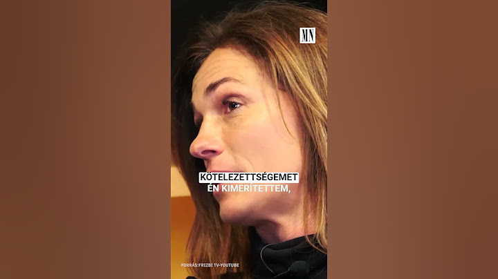"Én szeretnék mostmár tényleg szabad ember lenni"- Varga Judit könnyekkel küszködve mesélt válásáról