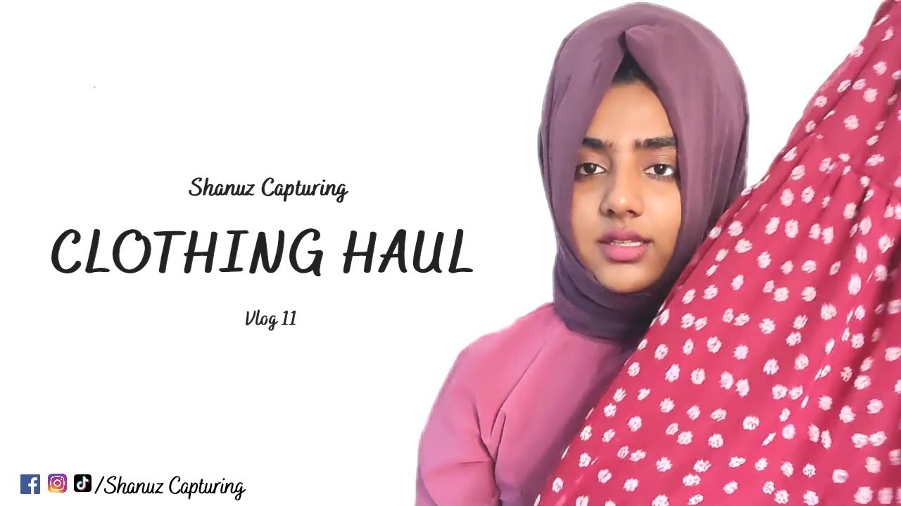Clothing Haul Trending Fashion Malayalam YouTube