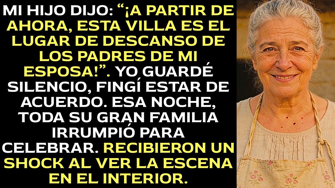 Mi nuera y su familia irrumpieron en mi mansión y se quedaron paralizados al ver lo que había dentro