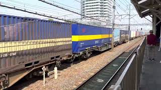 85レ EF66 132 & 2081レ EF210-332吹田通過