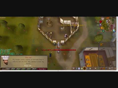 Runescape 99 Cooking 88 - 99 2 Days - YouTube