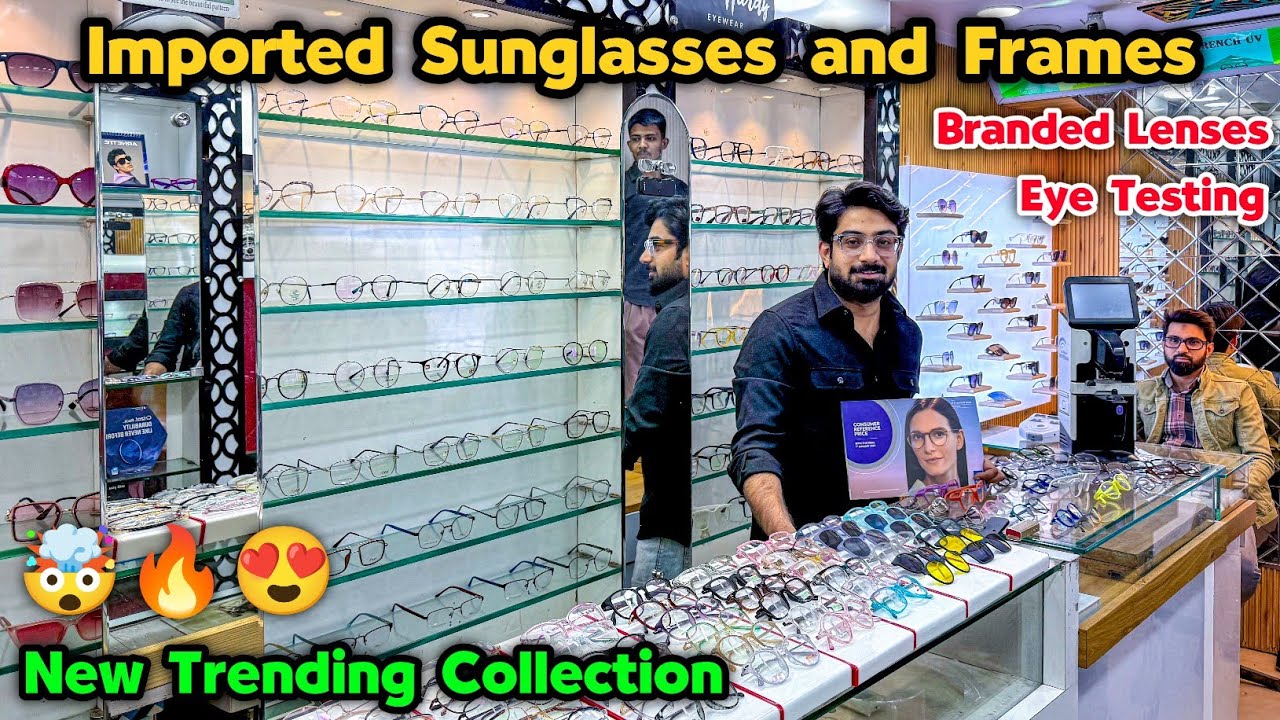 Imported Sunglasses & Frames😍🔥| Biggest Optical Market in Delhi | Ballimaran Optical Market