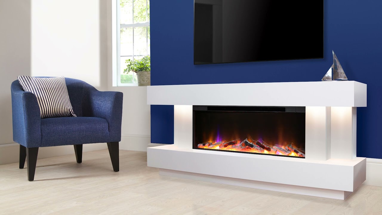 Electriflame VR Gemma 1000 Illumia Suite Smooth White