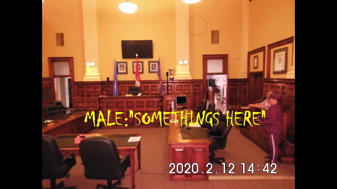 Paranormal Evidence from Wetaskiwin City Hall