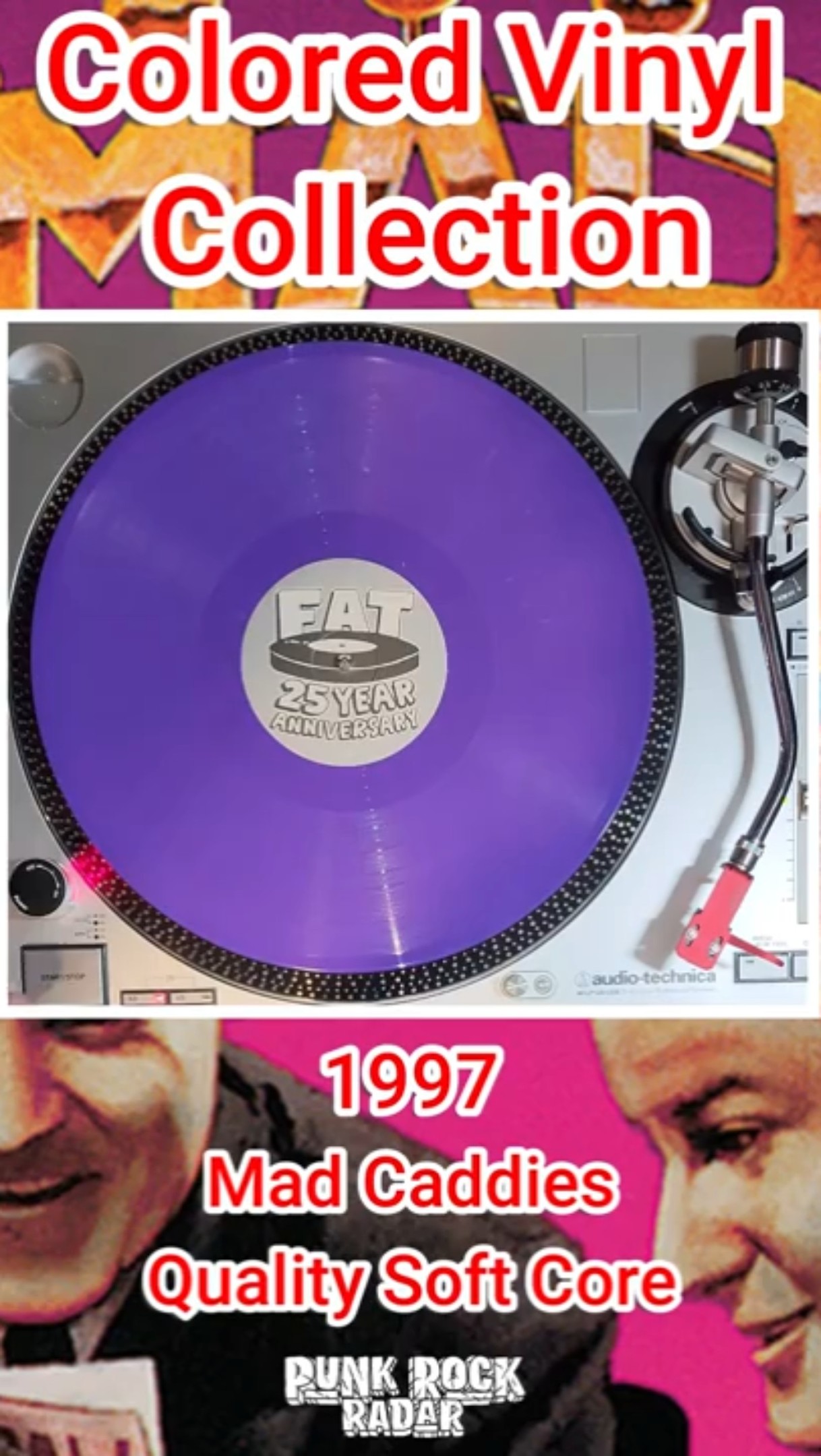 MAD CADDIES/ Quality Soft Core レコード LP MAD CADDIES / マッド