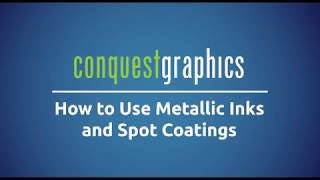 How to Print with Metallic Inks and Spot Coating in Adobe InDesign