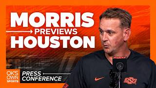 LIVE: Eric Morris previews No. 18 Oklahoma State vs. No. 20 Houston | OSU Football