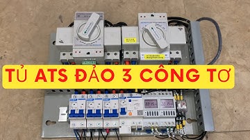 Bộ tủ ATS đảo nguồn 3 công tơ tự động - DITICO
