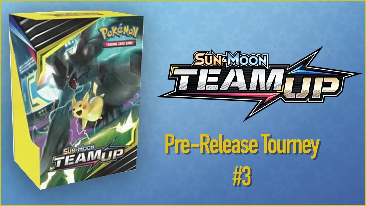 Pokemon Sun and Moon TEAM UP PRERELEASE PULLS