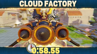 Skylanders Superchargers: Cloud Factory in 0:58.55