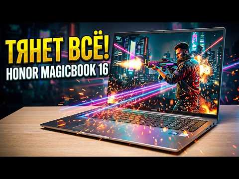Купил НОУТБУК c 120Hz от HONOR и ОФИГЕЛ😱Лучший Бюджетный Ноутбук? Учеба/ Игры HONOR MAGICBOOK 16