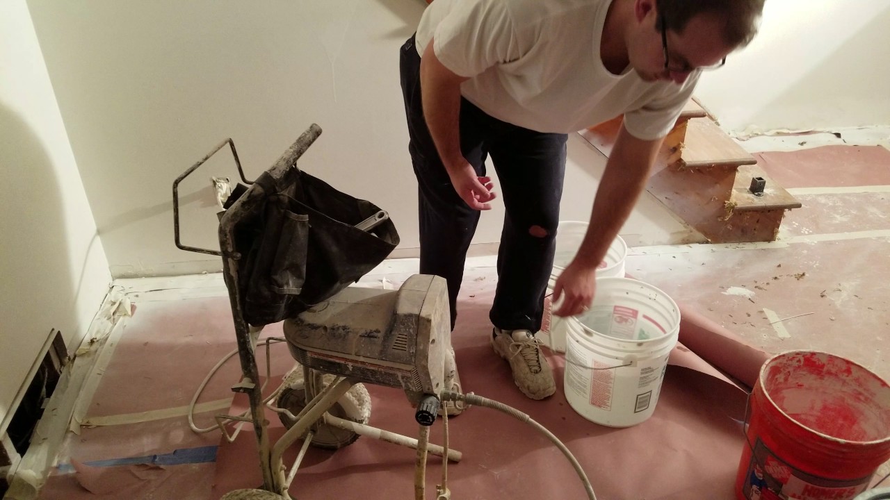 How to set up a Graco airless paint sprayer YouTube