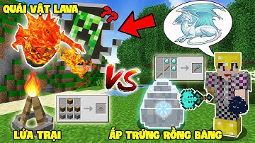 MINECRAFT BÍ KÍP LUYỆN RỒNG TẬP 1 | ẤP TRỨNG RỒNG BĂNG ĐẦU TIÊN, KHỞI ĐẦU MAY MẮN GẶP ĐƯỢC DÂN LÀNG