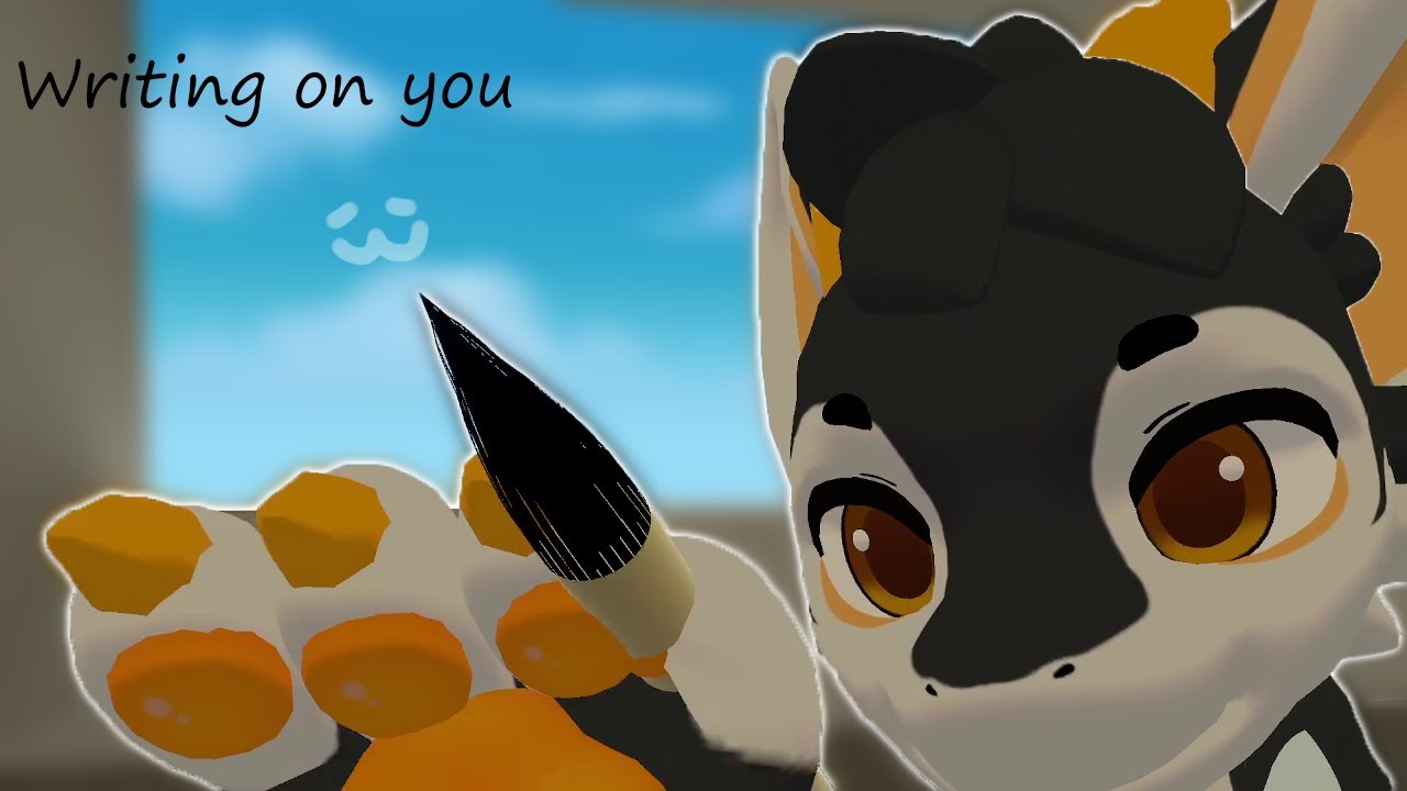 [Furry ASMR] Scribbling in your ears