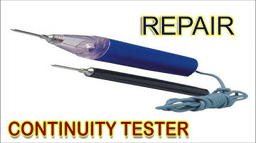 How to make a Continuity Tester at home #continuty_test