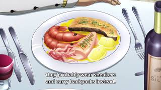 Bucciarati's gang discuss Veganism