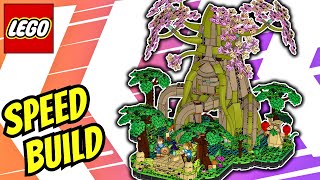 Lego Great Deku Tree 77092 Speed Build