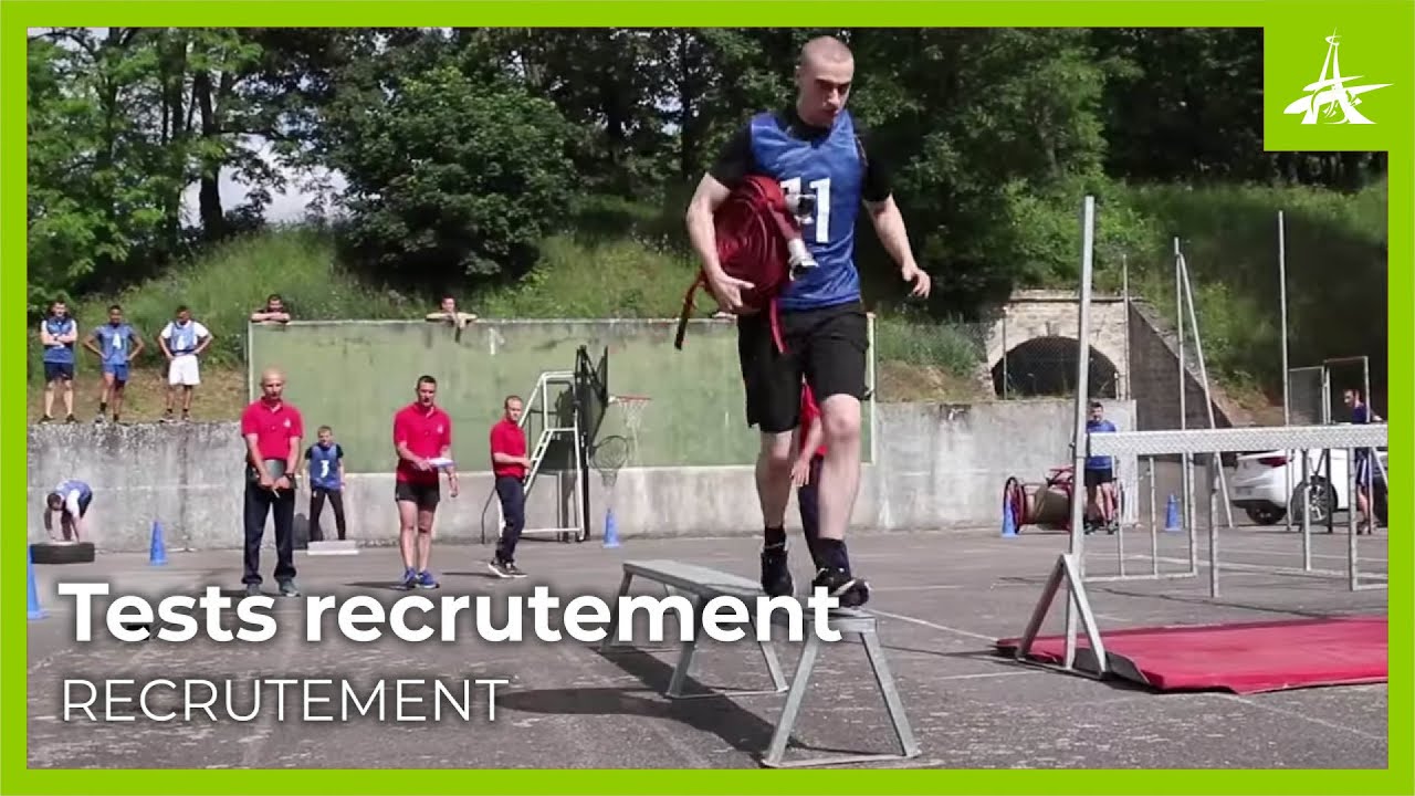 DECOUVREZ LES TESTS RECRUTEMENT POMPIERS DE PARIS