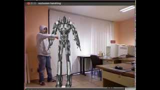 occlusion handling in augmented reality with deformable objects