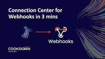 Connection Center for Webhooks in 3 mins