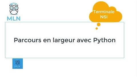 Algorithme de parcours en largeur d