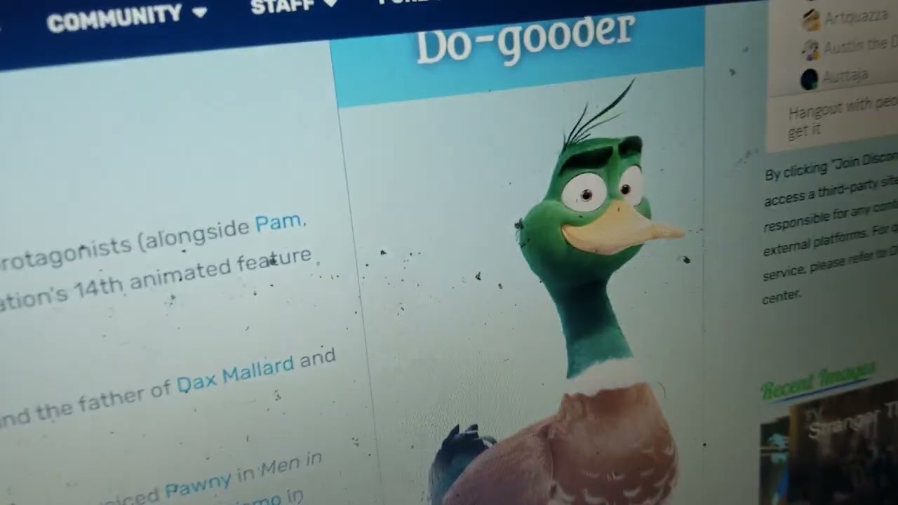 Childish Mack Mallard wants to see Cars 3 not Despicable 3 [ Original ]