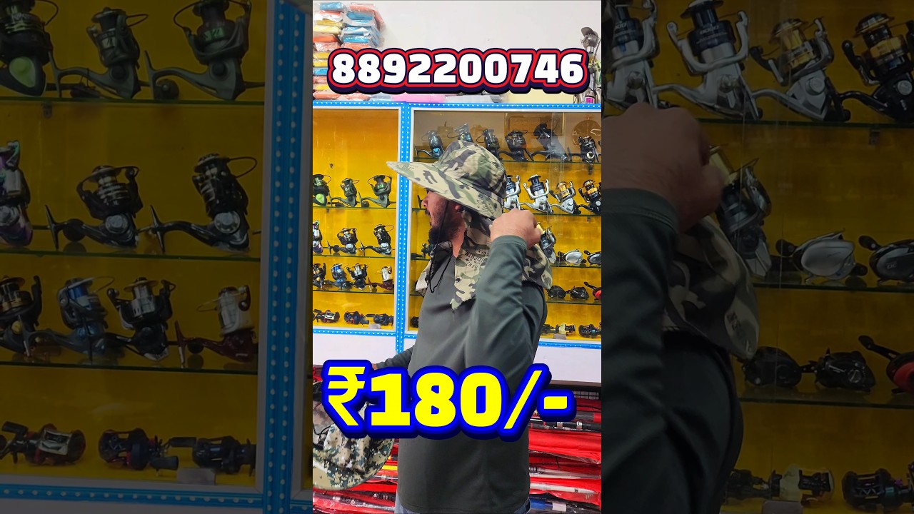 Sun Protection Fishing Hat with Neck Flap and Face Cover 