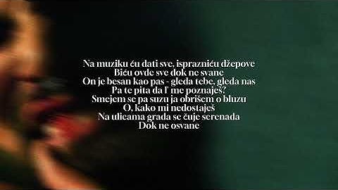 Nucci x Sanja Vučić - Vagabundo (Lyrics Video by Blkan Vibes | Album "Zamena za Bol")
