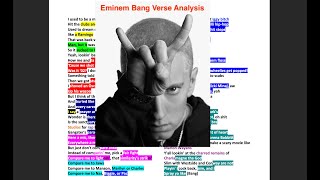 Eminem | Bang Verse Analysis | Color Coded Cadences