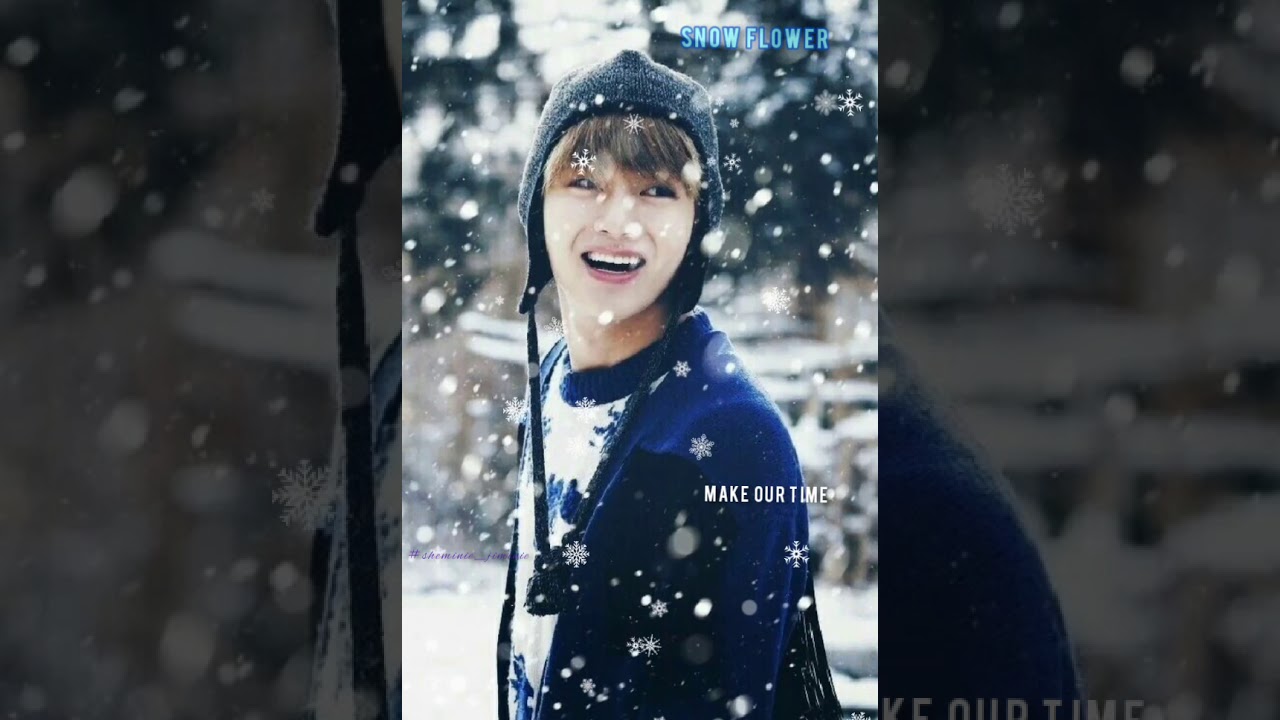 Kim taehyung song snow flower whatsapp status /V snow flower song💝