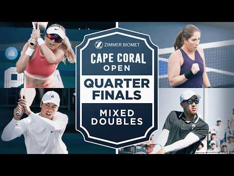Waters/Johns vs Humberg/Ge at the Zimmer Biomet Cape Coral Open