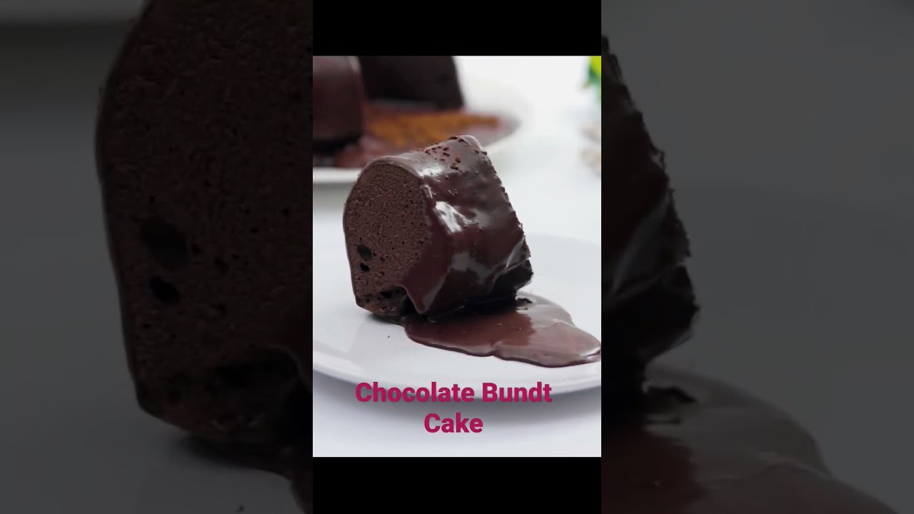 Chocolate Bundt Cake ???????????? #shorts ❤️ – Çikolatalı Kek