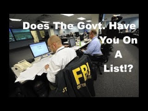 Does The US Government Have You AND Your Guns On A LIST!?  Here's How You Find Out!!