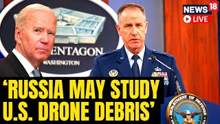 Download Lagu Russia Likely Trying To Recover Us Drone Debris In Black Sea, Says Pentagon | Black Sea Conflict MP3