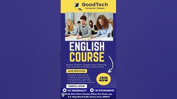 Spoken English Course in Surat | Speak Confidently | GoodTech Computer Academy