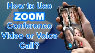 ZOOM Conference Call- Step-By-Step Tutorial for VOICE and VIDEO Conferencing screenshot 5