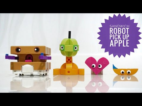 apple robot toy