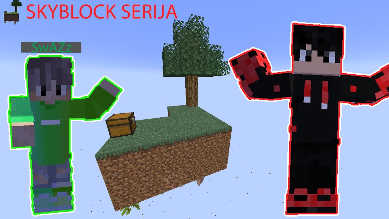 UJET SREDI ZRAKA|W/@SwAZz (Skyblock) EP1