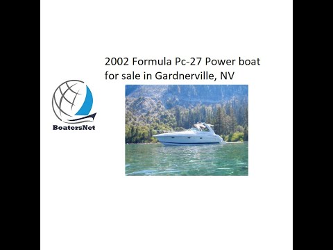 2002 Formula Pc 27 Power boat for sale in Gardnerville, NV. $10,400.  @BoatersNetVideos