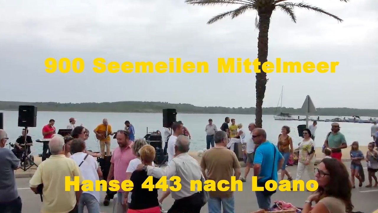 ⁣900 Seemeilen Mittelmeer | Hanse 443