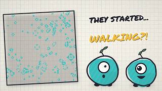 I Filled a Grid with Random Dots… and They Started Walking! Guide