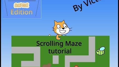 | Making a scrolling maze: Finishing up