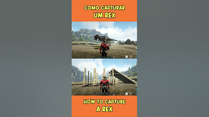 Como domar um Rex | How to tame a Rex | ARK Survival Evolved