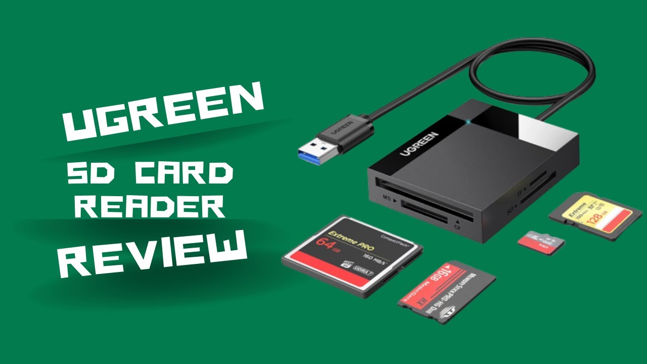 UGREEN SD Card Reader USB 3.0 Card Hub Adapter 5Gbps Read 4 Cards Review