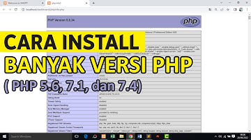Cara Setting Multiple Versi PHP (PHP 5.6, 7.1, dan 7.4)